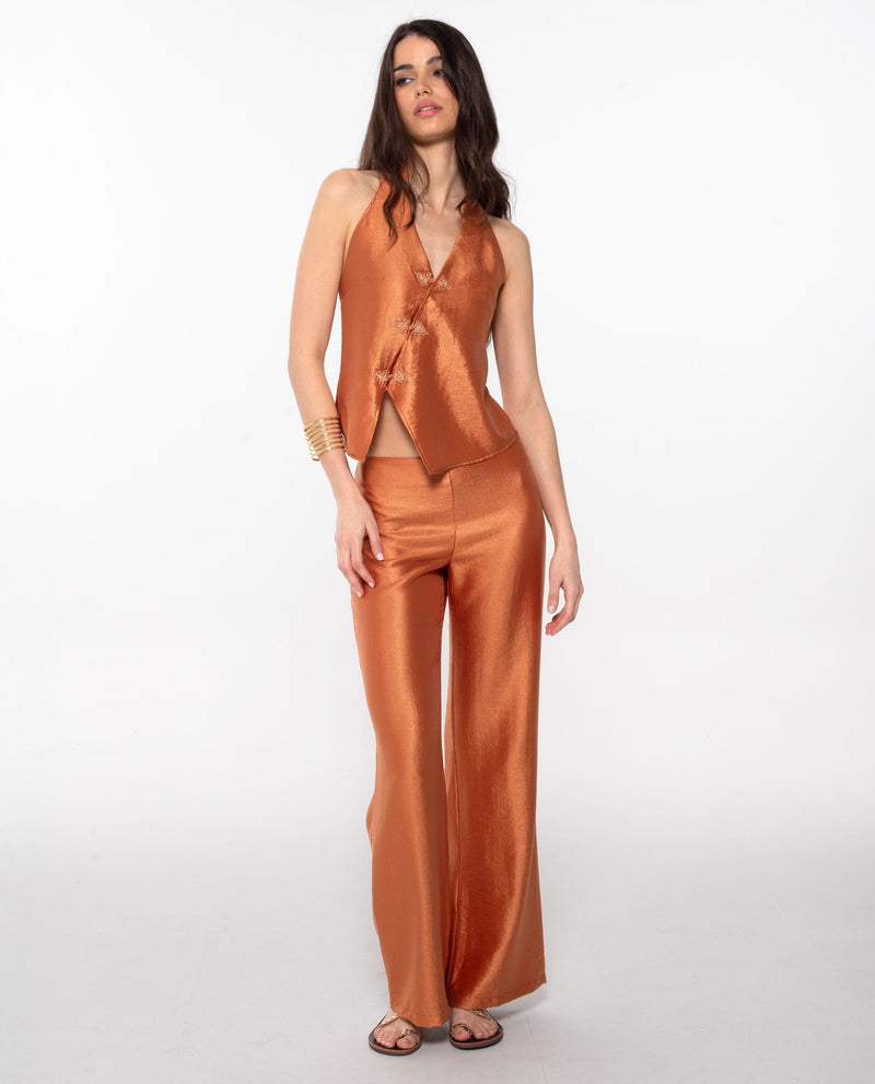 Gilet Ethereal Muse - Orange