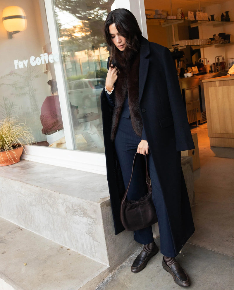 Manteau That Feeling - Bleu Marine
