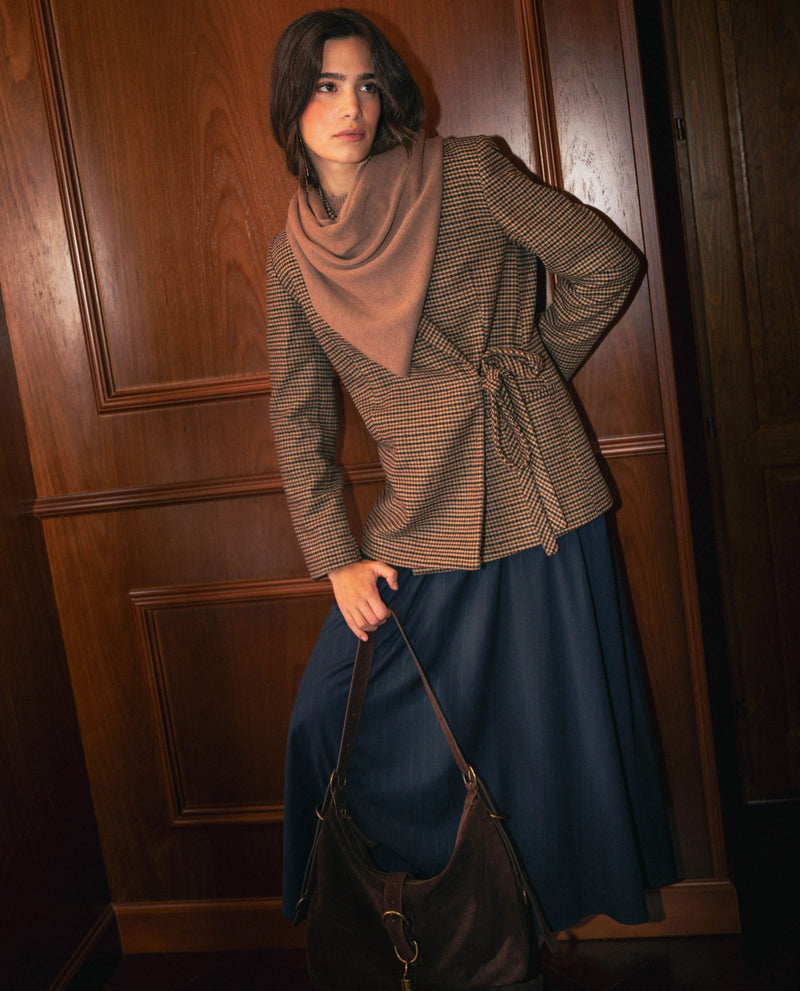 Blazer Busy Romance - Pied-De-Poule