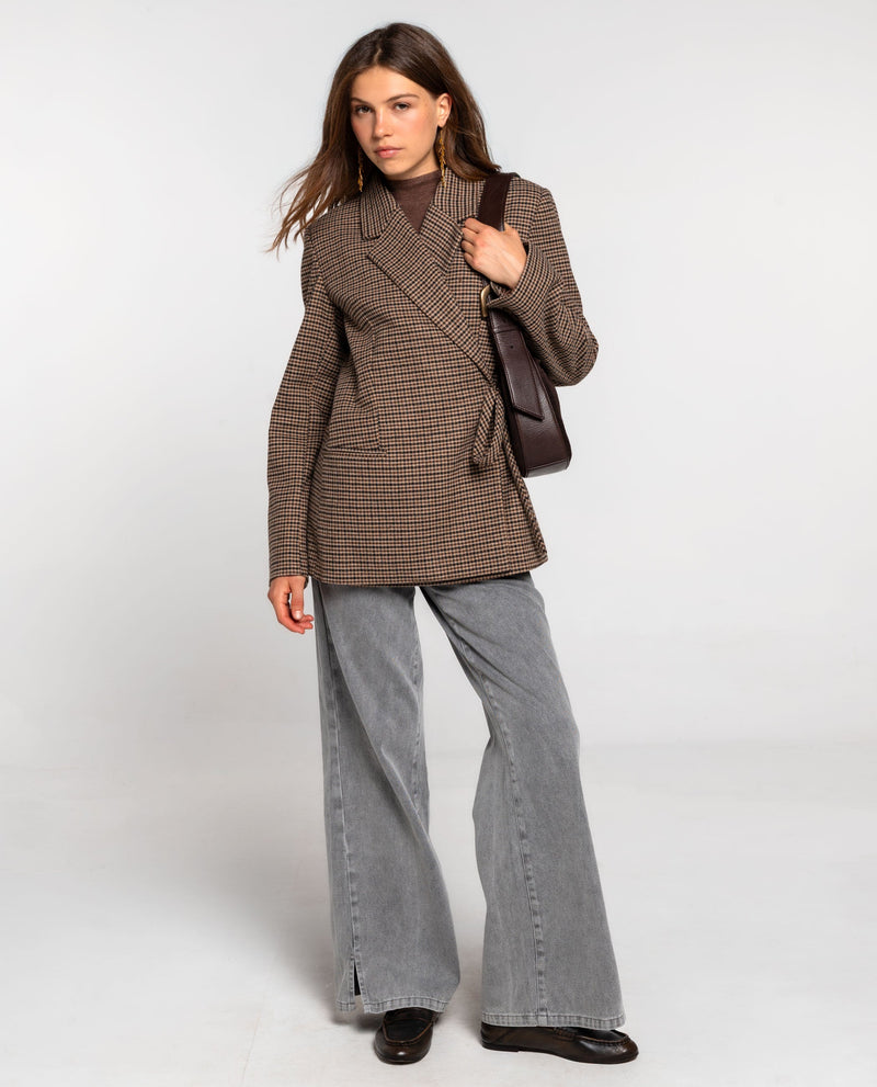 Blazer Busy Romance - Pied-De-Poule