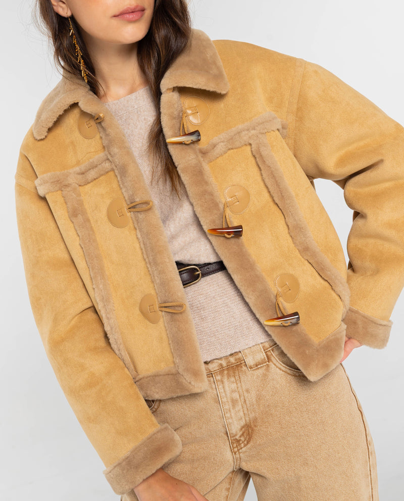 Veste On Her Way - Camel