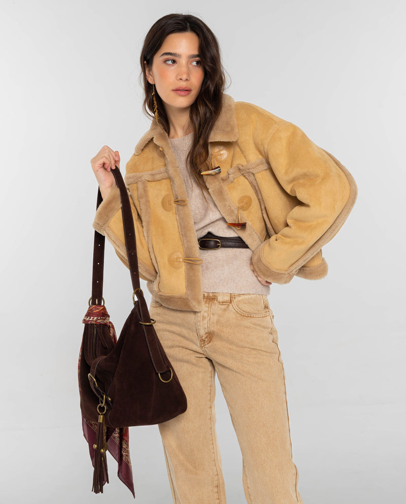 Veste On Her Way - Camel