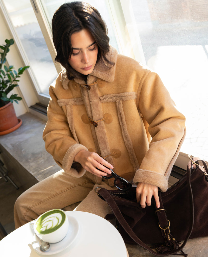 Veste On Her Way - Camel