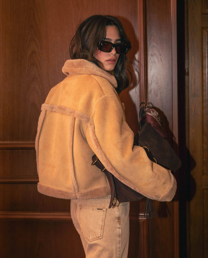 Veste On Her Way - Camel