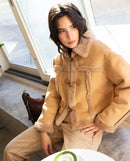 Veste On Her Way - Camel