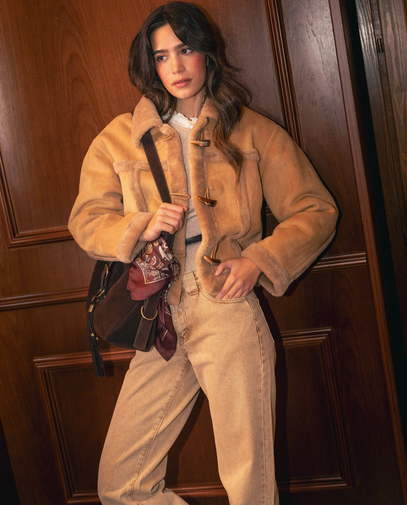 Veste On Her Way - Camel