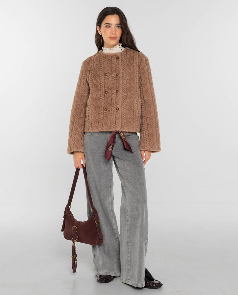 Veste Just Enough - Marron