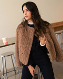 Veste Just Enough - Marron