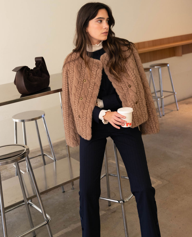 Veste Just Enough - Marron