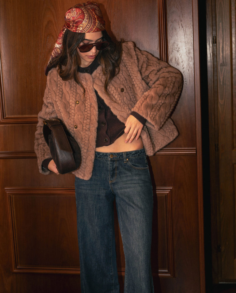 Veste Just Enough - Marron