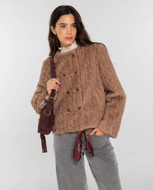 Veste Just Enough - Marron