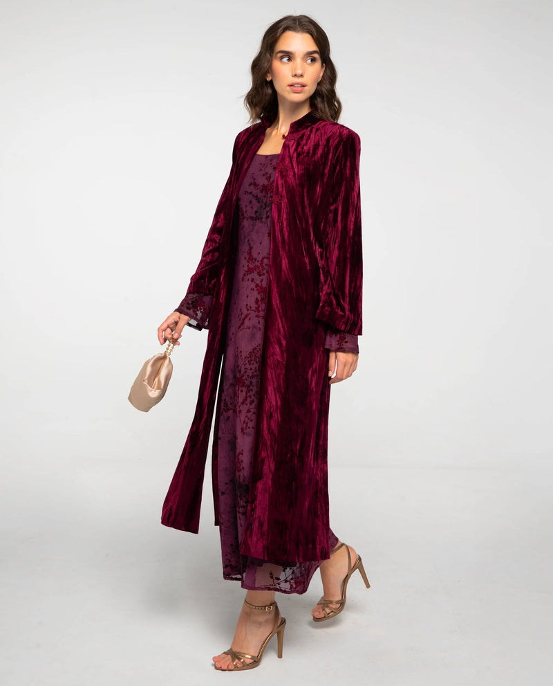 Caftan Simona - Bordeaux