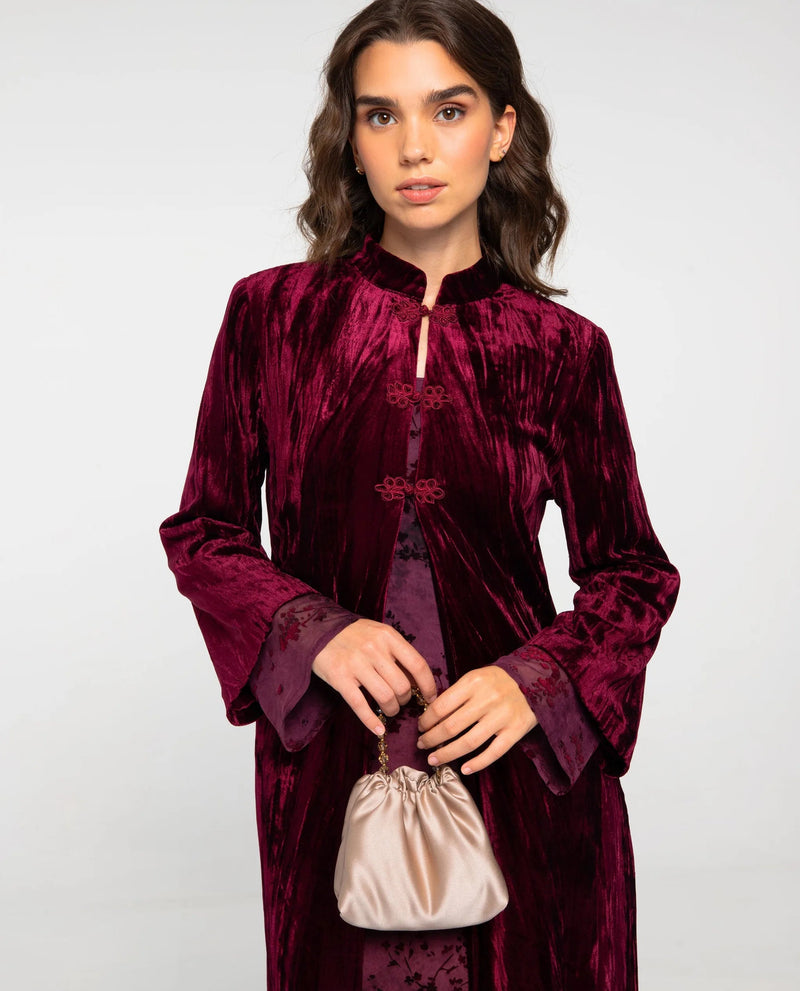 Caftan Simona - Bordeaux