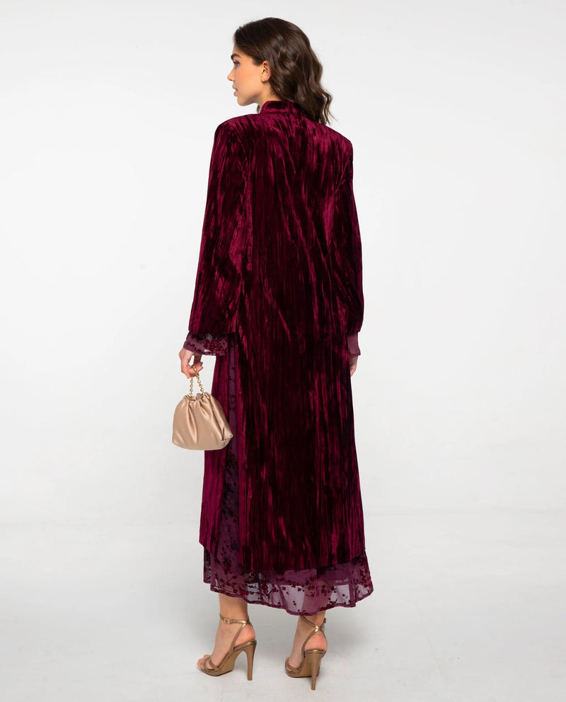 Caftan Simona - Bordeaux