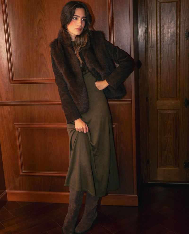 Gilet One Way - Marron