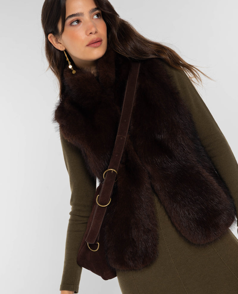Gilet One Way - Marron