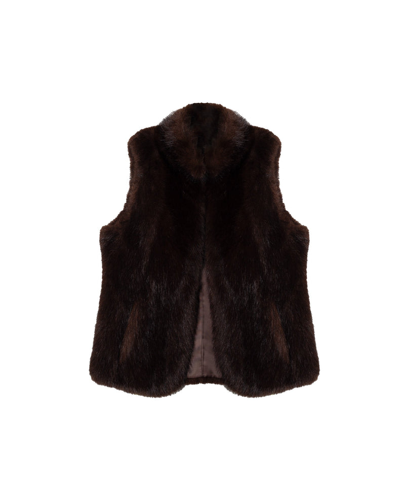 Gilet One Way - Marron
