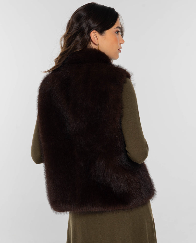 Gilet One Way - Marron