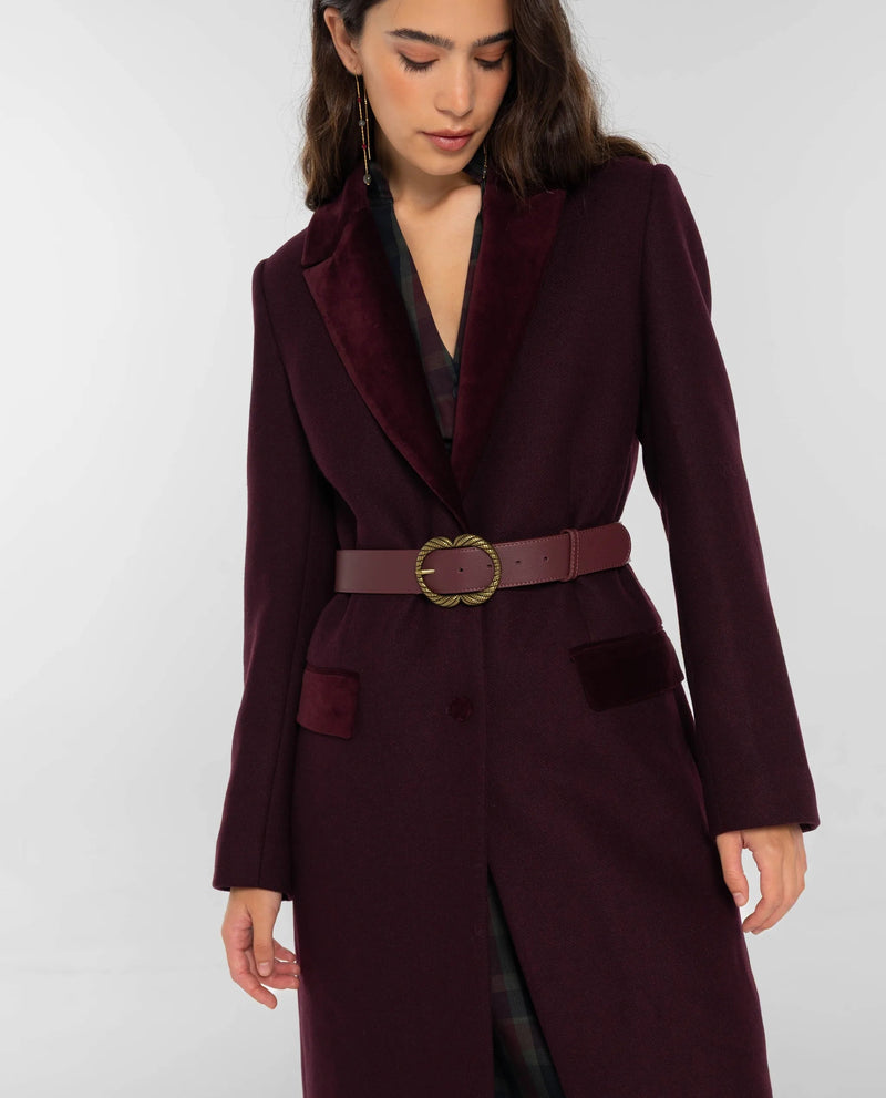 Manteau Found Myself - Bourgogne