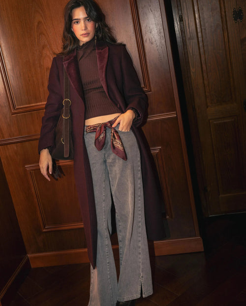 Manteau Found Myself - Bourgogne