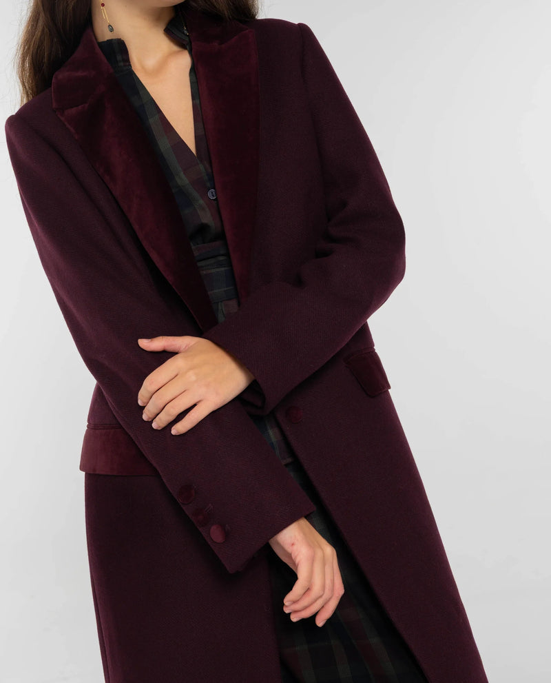 Manteau Found Myself - Bourgogne