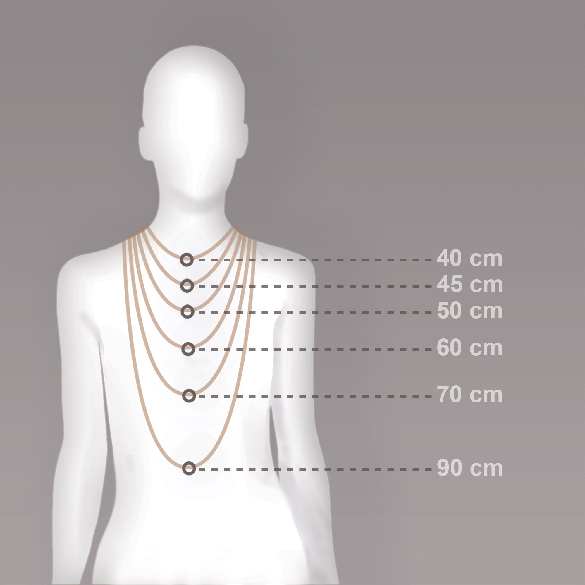 Collar “Bulle De Crystal” Oro blanco 375/1000
