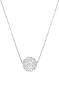 Collar “Bulle De Crystal” Oro blanco 375/1000