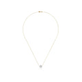 Collier "Bulle De Crystal" Or Jaune 375/1000 Et Zirconium