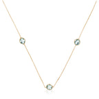 Gold & Topaz Necklace