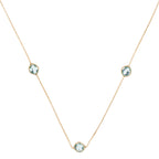 Gold & Topaz Necklace
