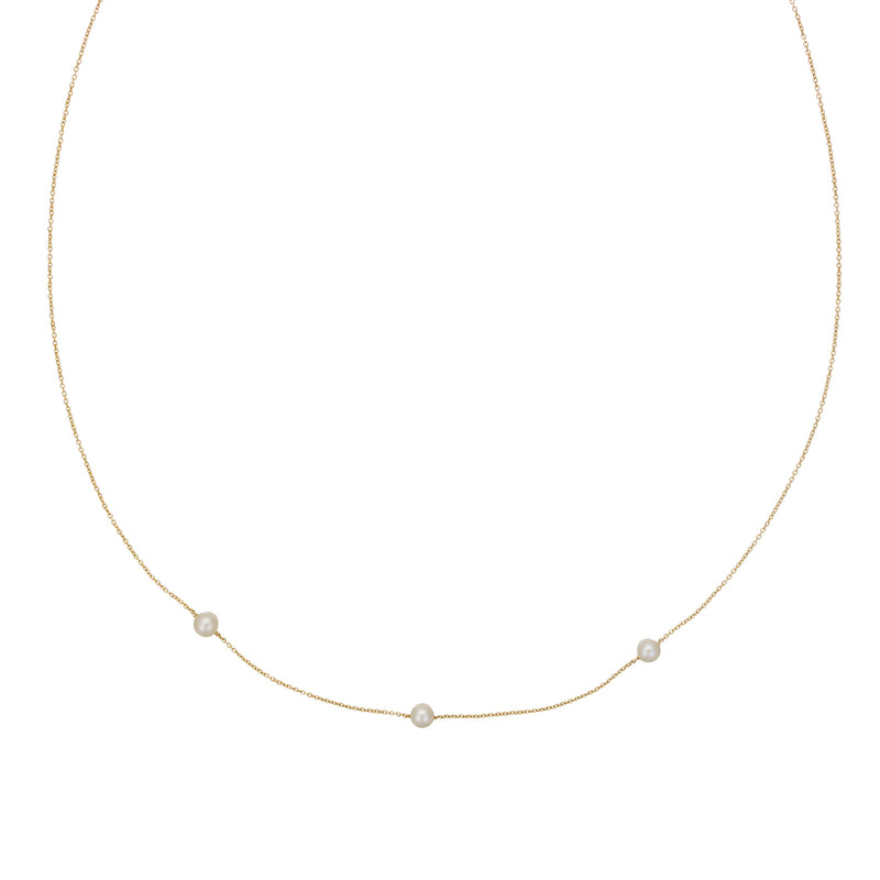 Collar Mis Perlas - Oro Amarillo