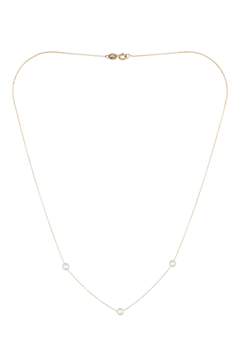 Collar Mis Perlas - Oro Amarillo