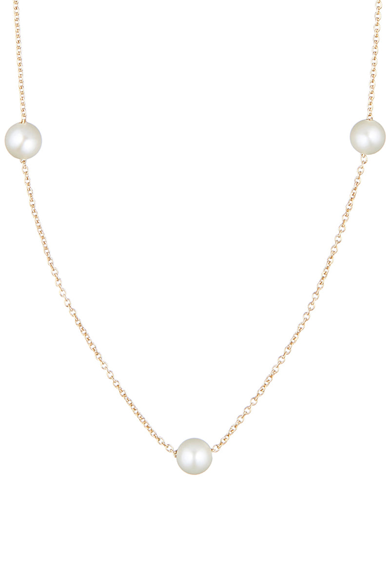 Collar Mis Perlas - Oro Amarillo