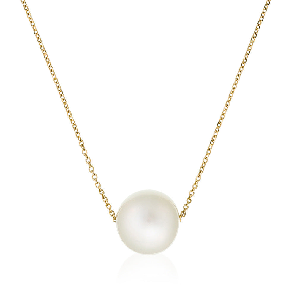 “Single Pearl” necklace