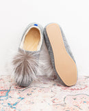 Pantuflas Benjamin - Gris - Mujer
