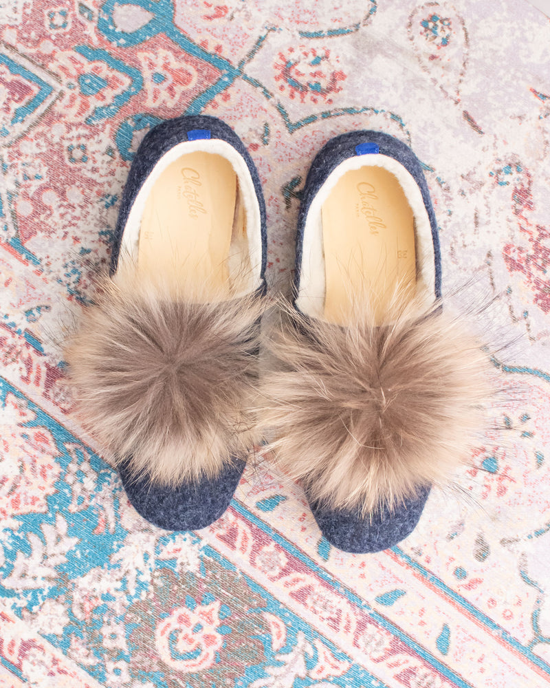 Chaussons Benjamin - Navy - Femme
