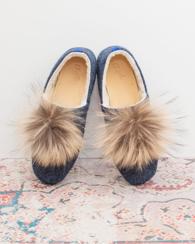 Chaussons Benjamin - Navy - Femme
