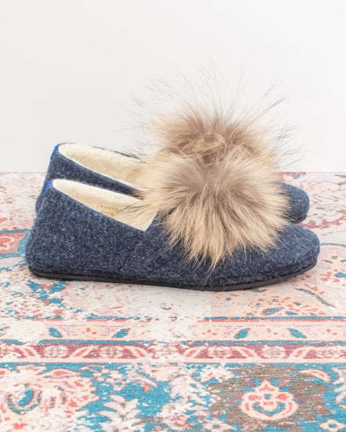 Pantuflas Benjamin - Azul marino - Mujer