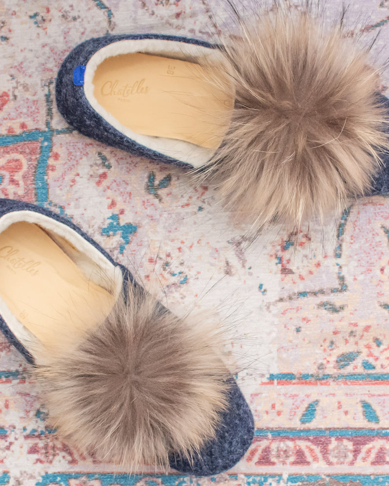 Chaussons Benjamin - Navy - Femme