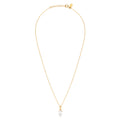 Collier Chacha Doré Blanc