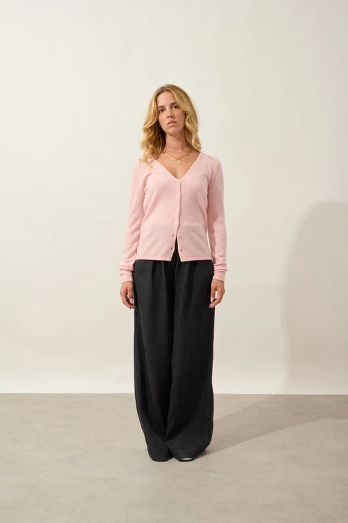 Cardigan Col V - Chalais - Ballerine