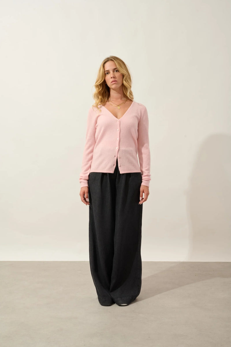 Cardigan Col V - Chalais - Ballerine