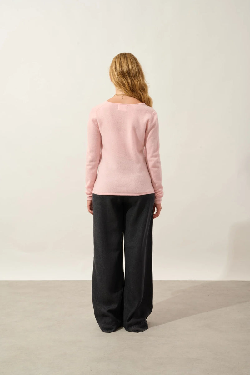 Cardigan Col V - Chalais - Ballerine