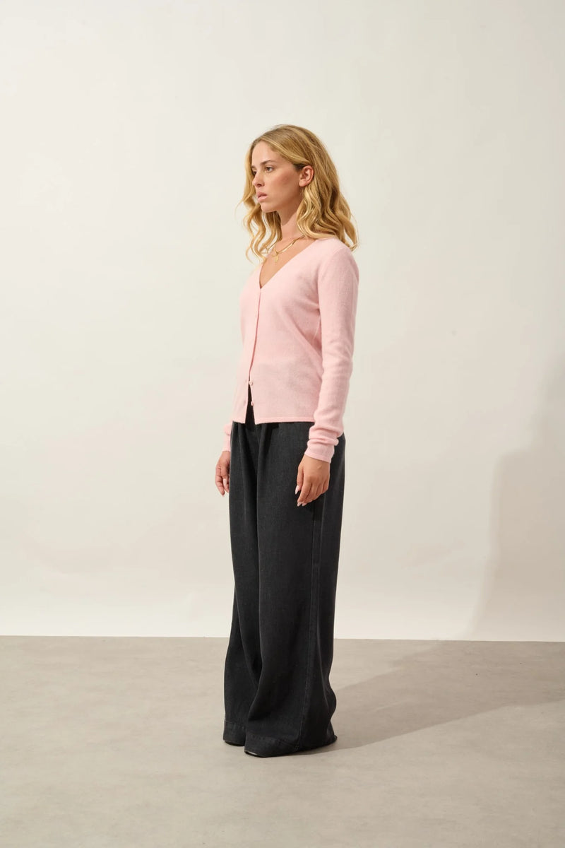 Cardigan Col V - Chalais - Ballerine