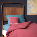 Drap Housse En Lin Lavé 90X200 Cm