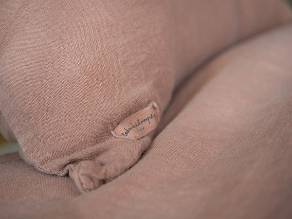 Washed Linen Fitted Sheet 90x200 cm