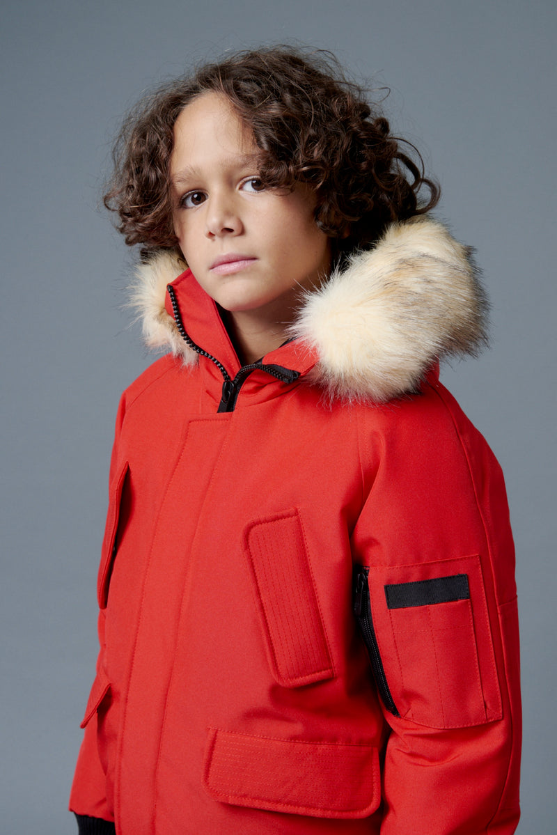 Bombers Chamonix Kids - Rouge - Enfant Garçon