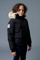 Bombers Chamonix Kids - Noir - Enfant Garçon