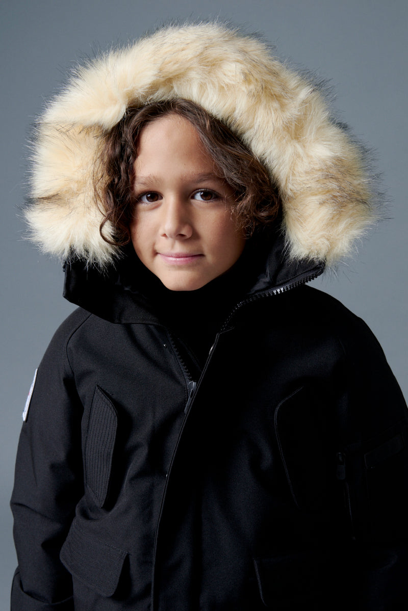 Bombers Chamonix Kids - Noir - Enfant Garçon