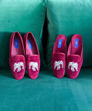 Mules Olivier Éléphant - Rouge - Femme